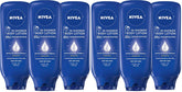 NIVEA Nourishing In Shower Lotion, Water Activated In Shower Moisturizer for Dry to Very Dry Skin, 13.5 FL OZ (Pack of 6)