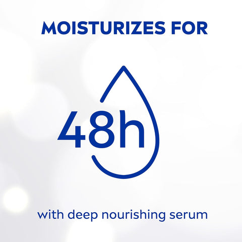 NIVEA Sensitive and Radiant Face and Body Cream for Dry, Sensitive Skin, Vegan Body and Face Moisturizer with Shea Butter and Aloe Vera, 6.8 Oz Tube, Pack of 3