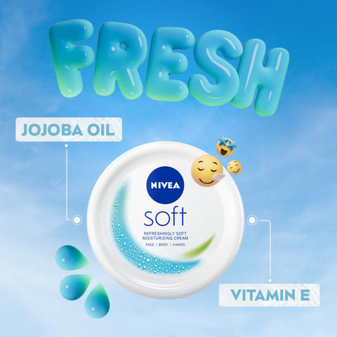 NIVEA Soft Light Moisturising Cream, 300ml