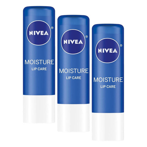 NIVEA A Kiss of Moisture Essential Lip Care, 0.17 Oz (Pack of 3)