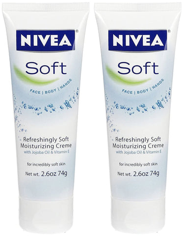 Soft Body Creme, 2.6 oz, 2 pk