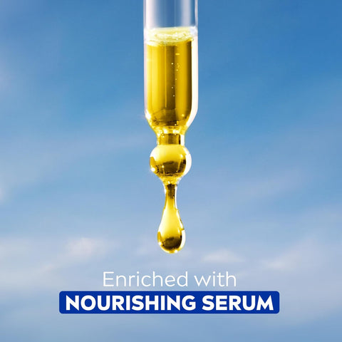 NIVEA Nourishing Shea Butter Body Wash with Nourishing Serum, Moisturizing Body Wash for Women, Enriched Provitamin B5 and Vitamin E, 20 Fl Oz Bottle