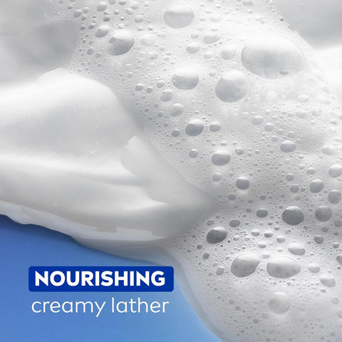 NIVEA Nourishing Care Body Wash with Nourishing Serum, Moisturizing Body Wash for Women, Enriched with Provitamin B5 and Vitamin E, 20 Fl Oz Bottle