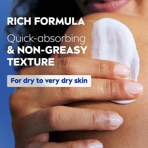 NIVEA Essentially Enriched Body Lotion for Very Dry Skin with Hyaluronic Acid,Almond Oil and Deep Nourishing Serum,72-Hour Body Moisturizer,16.9 Fl Oz Pump Bottle,(Pack of 4)